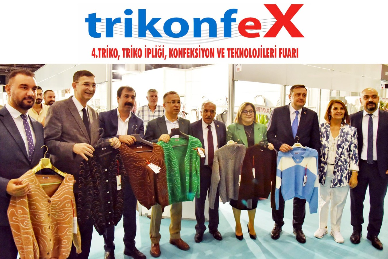 TRİKONFEX Fuarı sektörü bir araya getirdi;