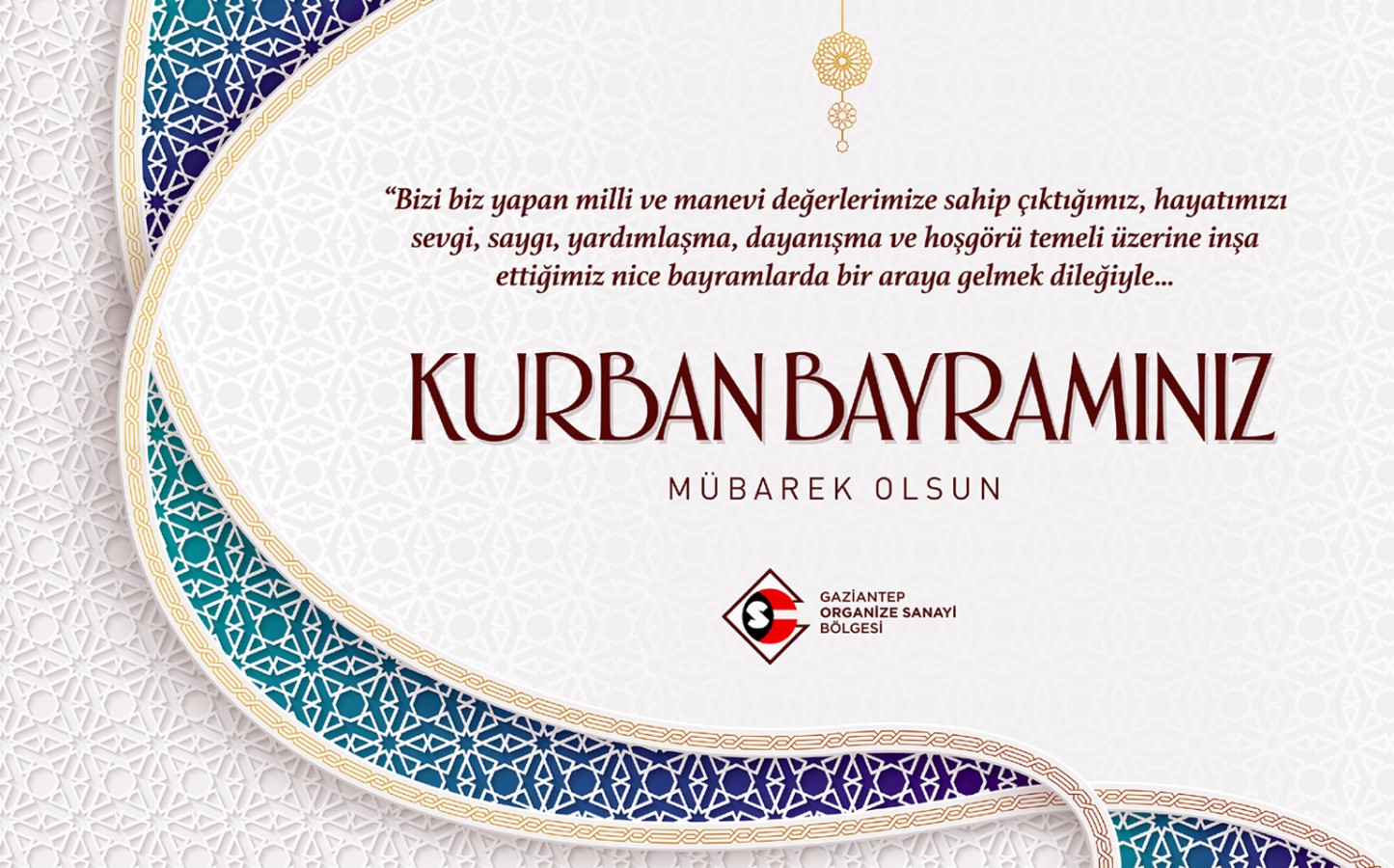 OSB KURBAN BAYRAMI İLANI;