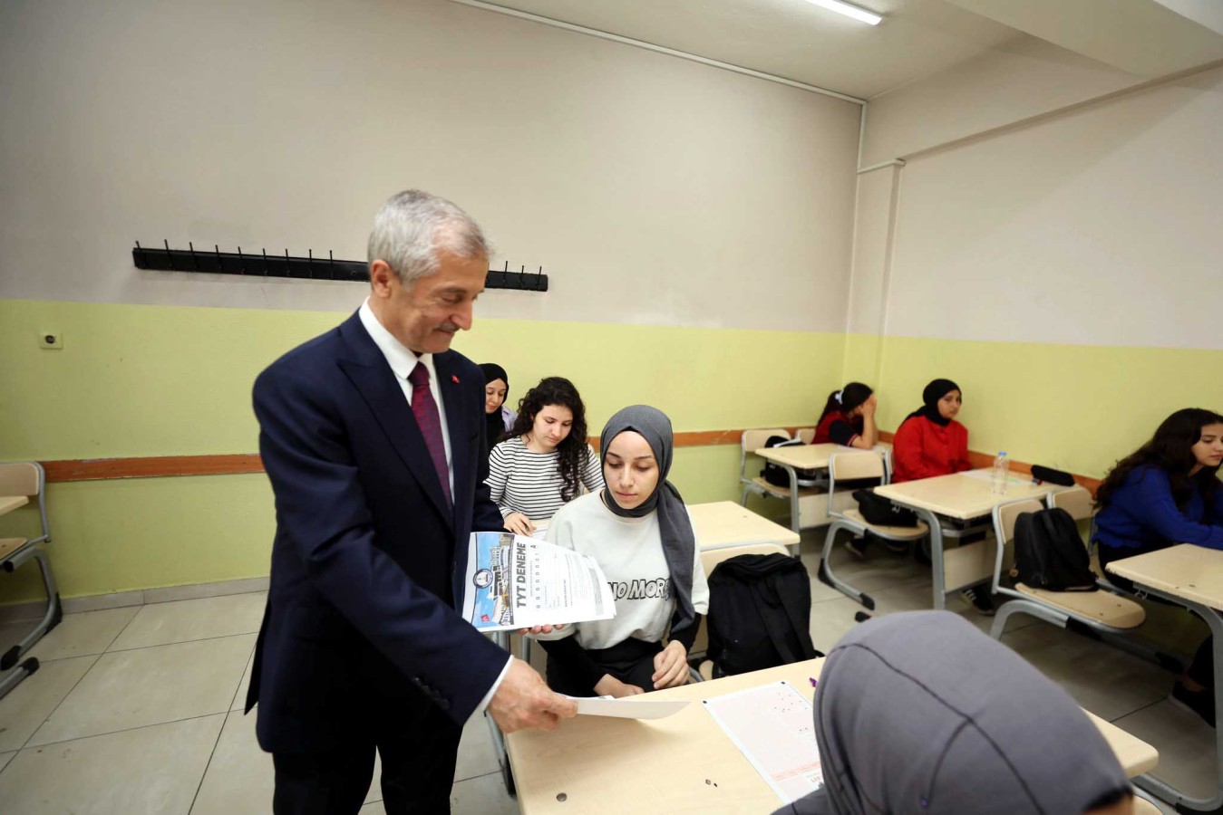 Şahinbey'den öğrencilere sınav desteği;