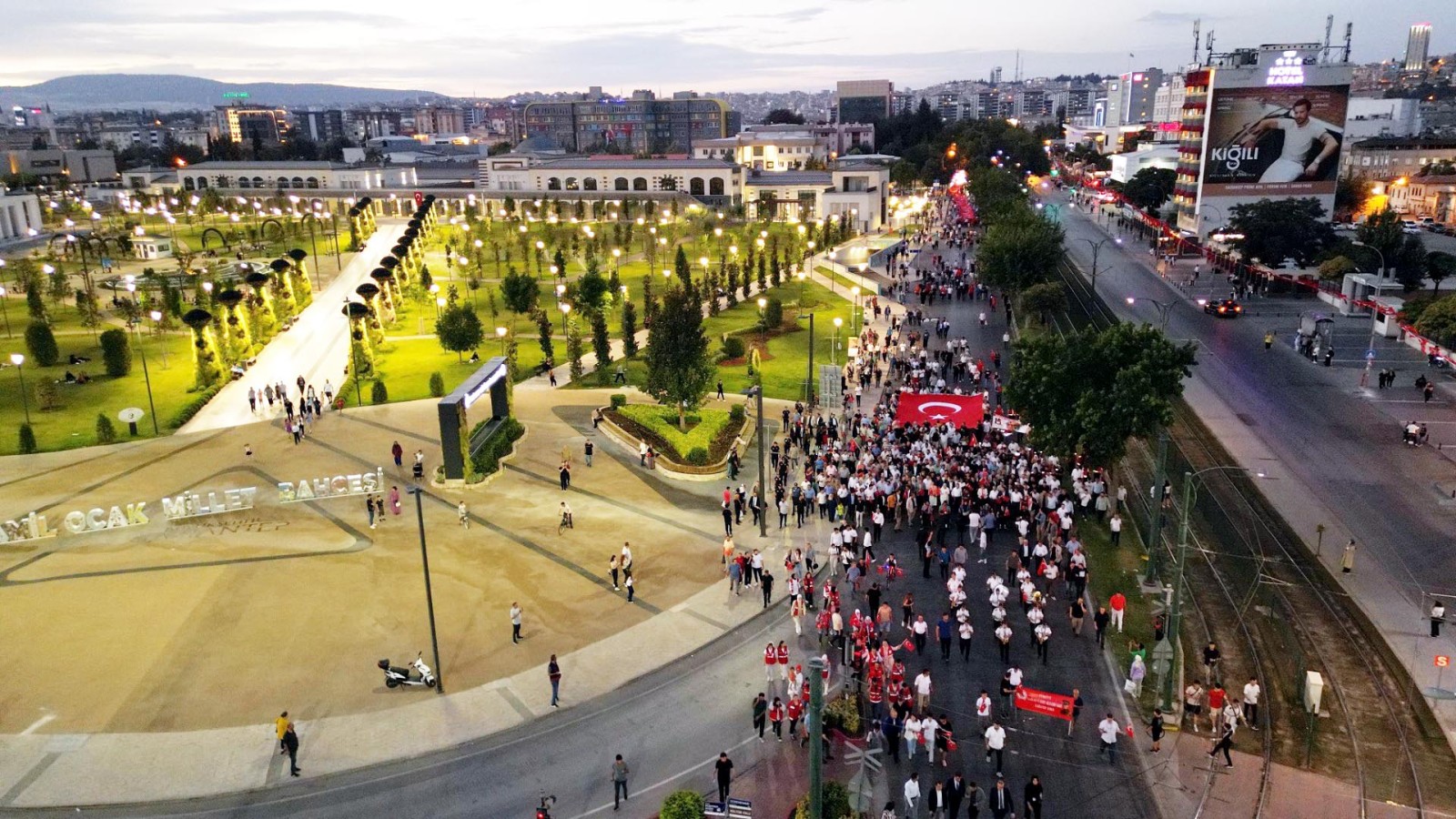 Gaziantep 15 Temmuz için meydanlardaydı