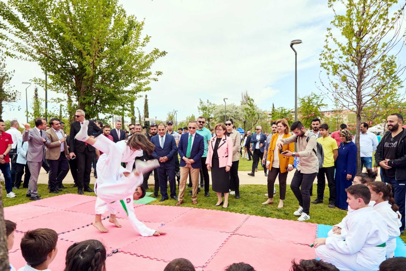 Gaziantep'te coşkulu 19 Mayıs kutlaması;