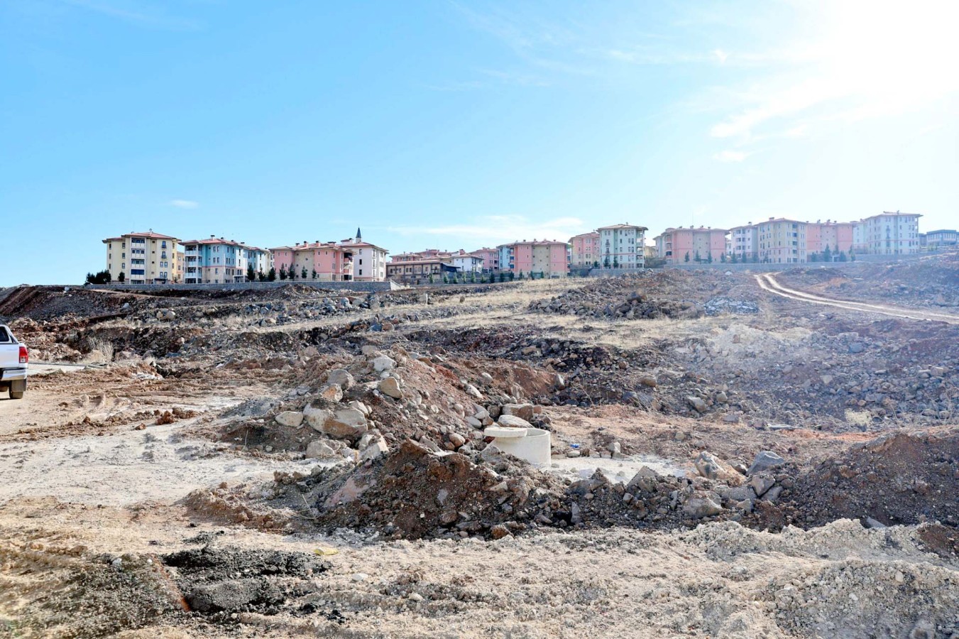 Kuzeyşehir'de Türkiye'nin en büyük millet bahçelerinden biri yapılıyor;