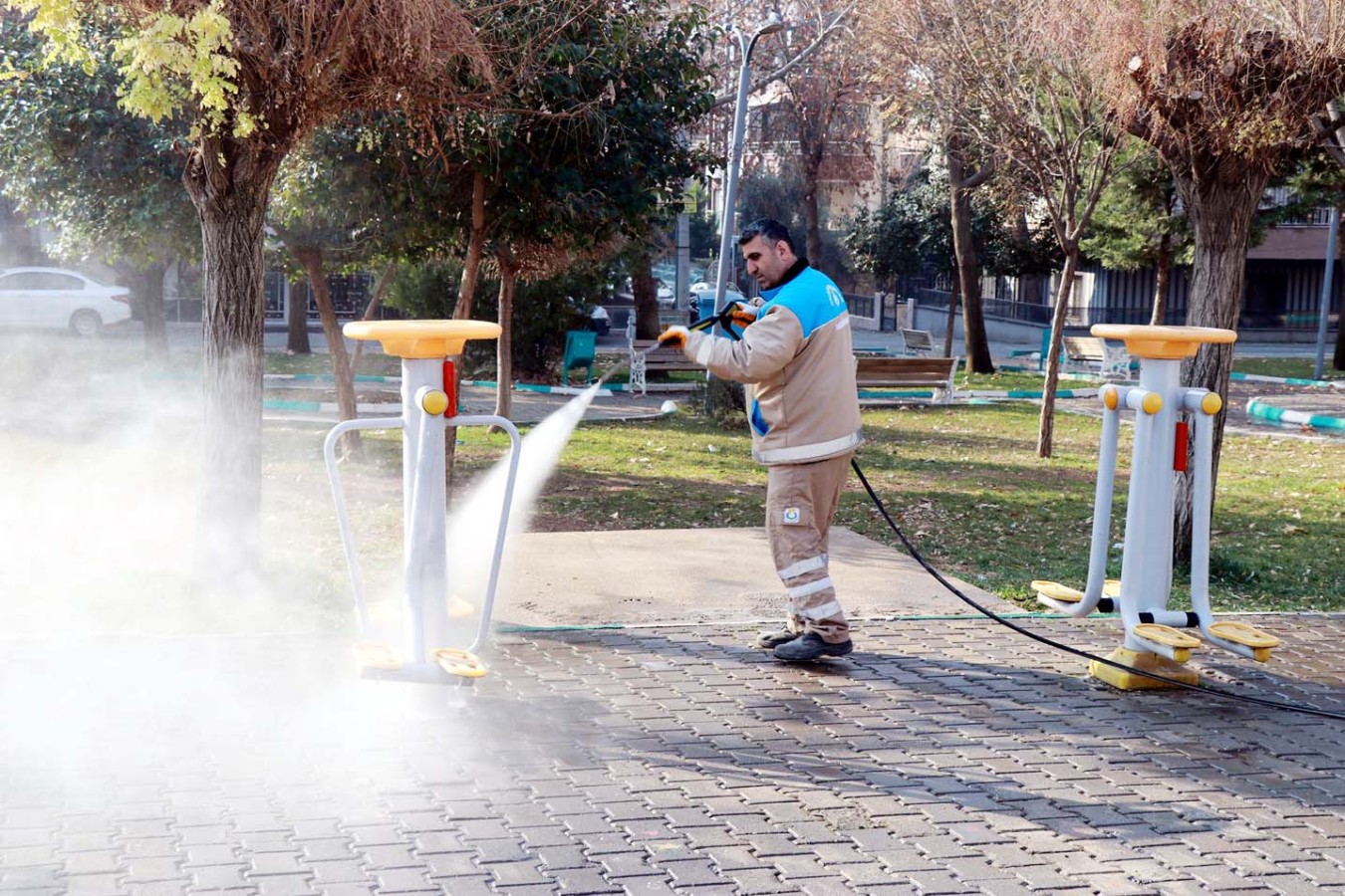 Hummalı temizlik çalışması takdir görüyor;