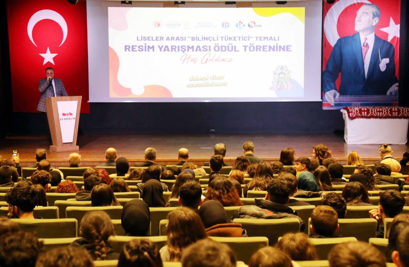 Zabıtanın resim yarışması ödülleri dağıtıldı