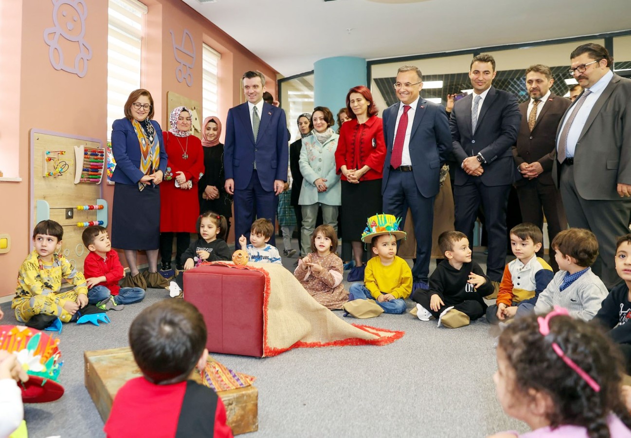 Gaziantep bebek kütüphanesi açıldı