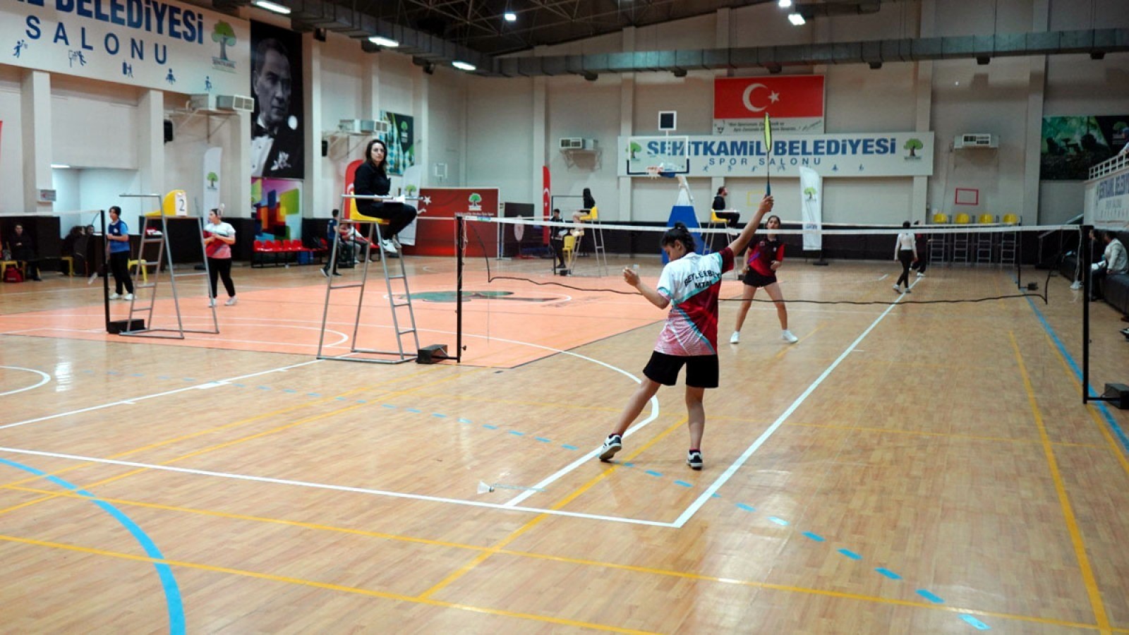 Badminton kupasında şampiyonlar belli oldu;