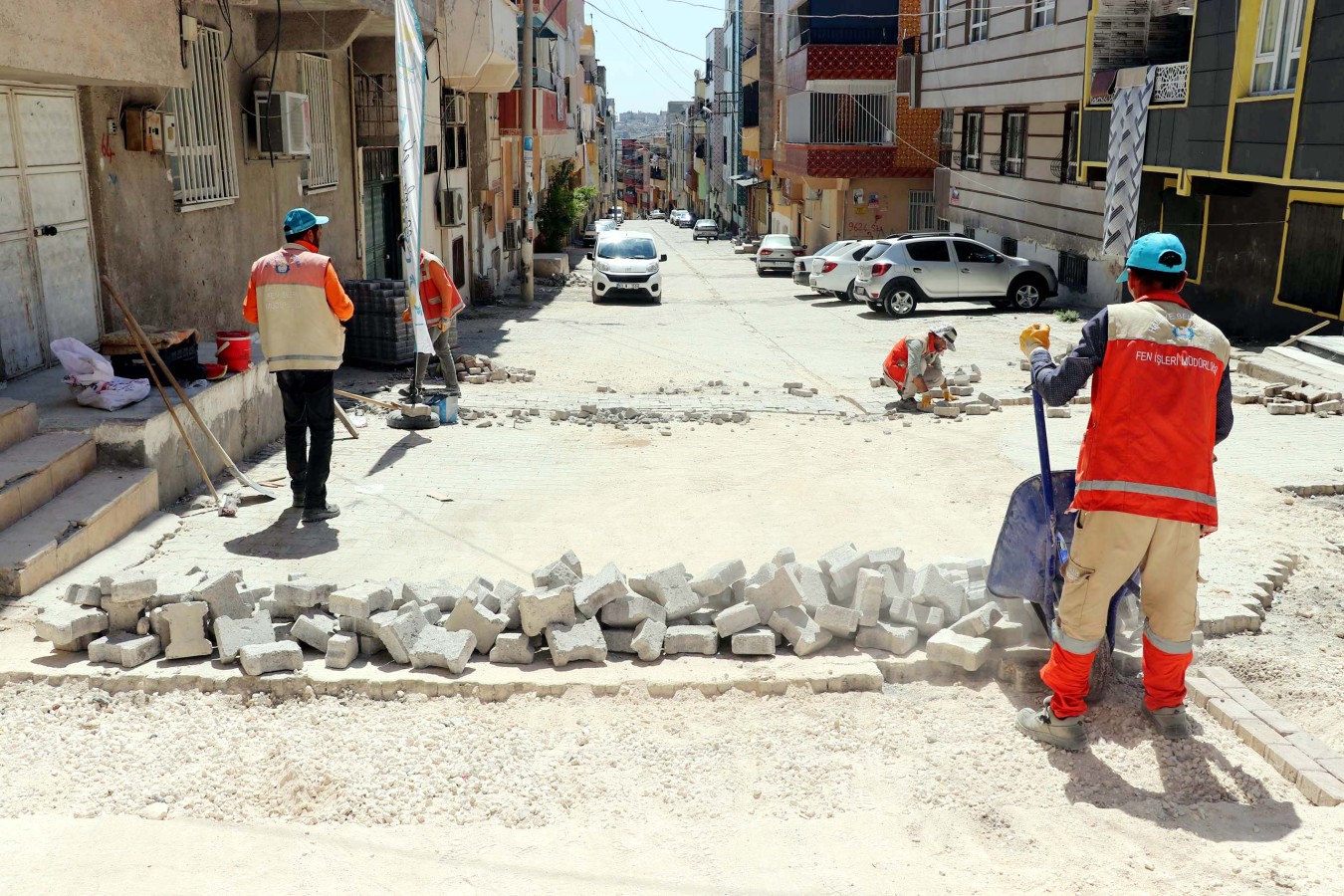 Muhtarlardan üstyapı hizmetleri için teşekkür