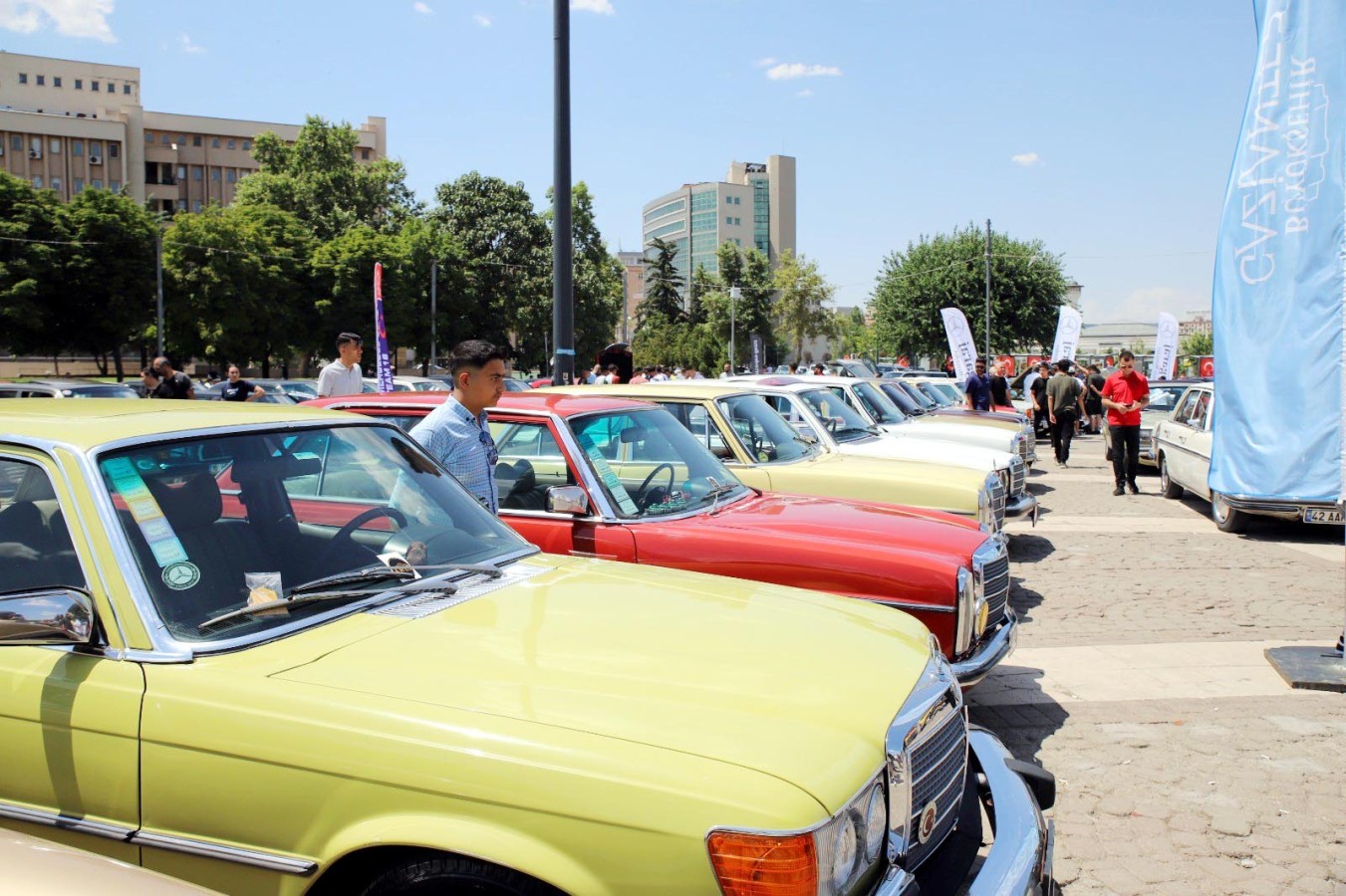 Classic Mercedes festivali coşkuyla kutlandı;